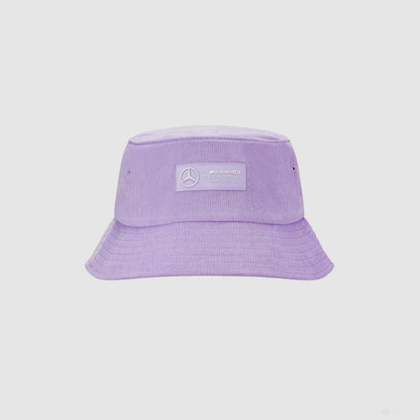 Mercedes Retro Cord Bucket Hat, Lilac - FansBRANDS®