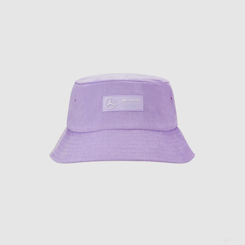 Mercedes Retro Cord Bucket Hat, Lilac - FansBRANDS®