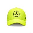 Mercedes Team Lewis Hamilton Col Driver Baseball Cap, Neon Yellow, 2023 - FansBRANDS®