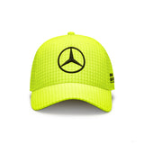 Mercedes Team Lewis Hamilton Col Driver Baseball Cap, Neon Yellow, 2023 - FansBRANDS®