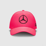 Mercedes Team Lewis Hamilton Col Driver Baseball Cap, Neon Pink, 2023 - FansBRANDS®