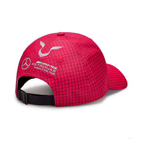 Mercedes Team Lewis Hamilton Col Driver Baseball Cap, Apple Red, 2023 - FansBRANDS®