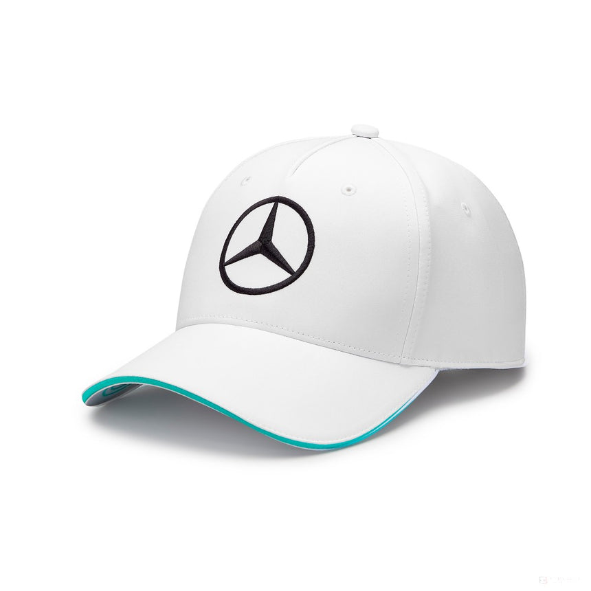 Mercedes Team Team Baseball Cap, White, 2023 - FansBRANDS®