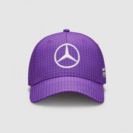 Mercedes Team Kids Lewis Hamilton Col Driver Baseball Cap, Purple, 2023 - FansBRANDS®