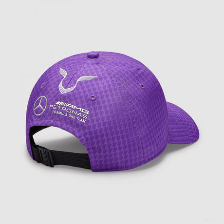 Mercedes Team Kids Lewis Hamilton Col Driver Baseball Cap, Purple, 2023 - FansBRANDS®