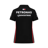 Mercedes Team Womens Polo, Black, 2023 - FansBRANDS®