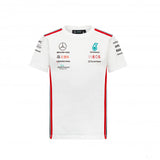 Mercedes Team Kids Driver Tee, White, 2023 - FansBRANDS®