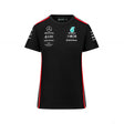 Mercedes Team Womens Driver Tee, Black, 2023 - FansBRANDS®