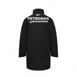 Mercedes Team Mens Rain Jacket, Black, 2023 - FansBRANDS®