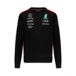 Mercedes Team Crew Sweatshirt, Black, 2023 - FansBRANDS®