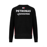 Mercedes Team Crew Sweatshirt, Black, 2023 - FansBRANDS®