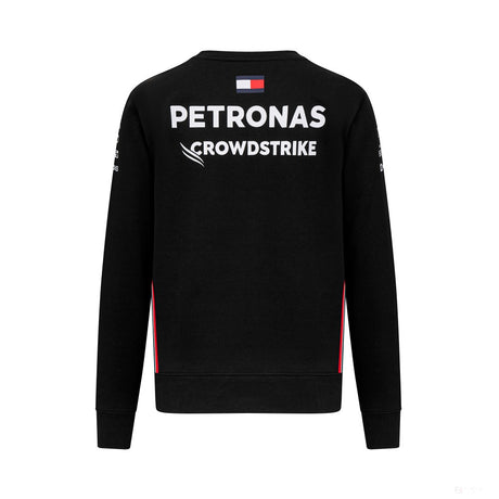 Mercedes Team Crew Sweatshirt, Black, 2023 - FansBRANDS®