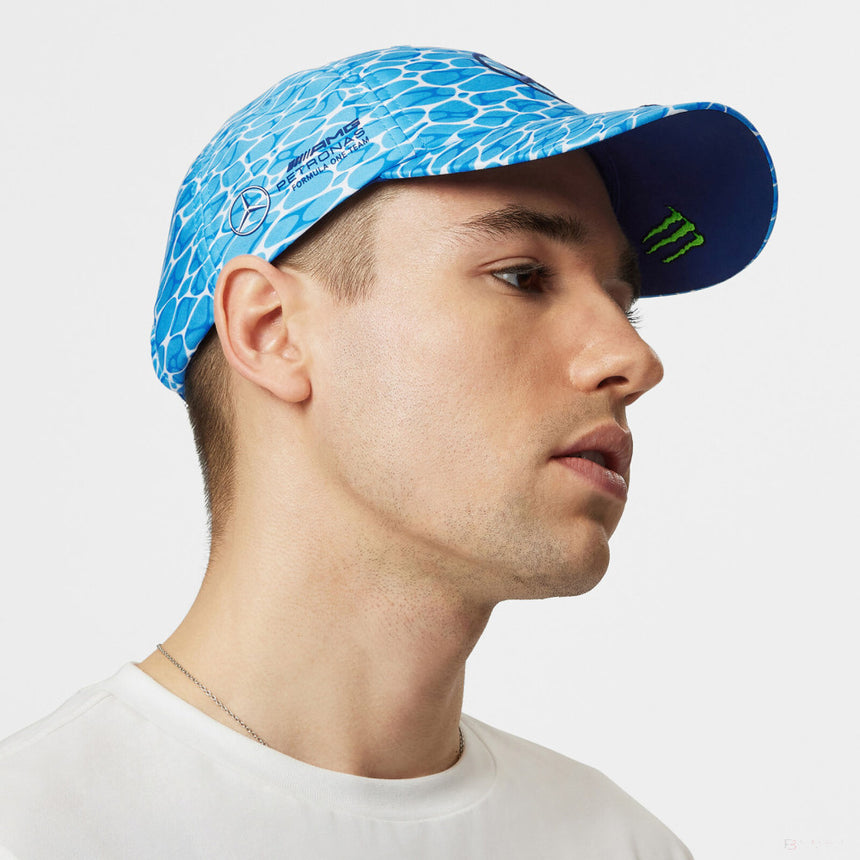 Mercedes Team Se George Russell Cap, No Diving, Blue, 2023 - FansBRANDS®