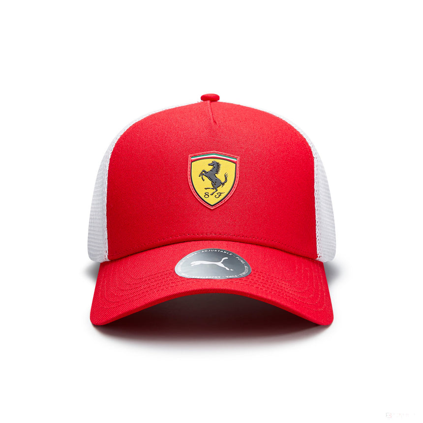 Ferrari Trucker Cap, Red - FansBRANDS®