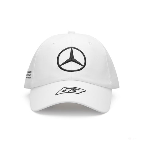 Mercedes Team George Russell Driver Dad Cap, White, 2023 - FansBRANDS®