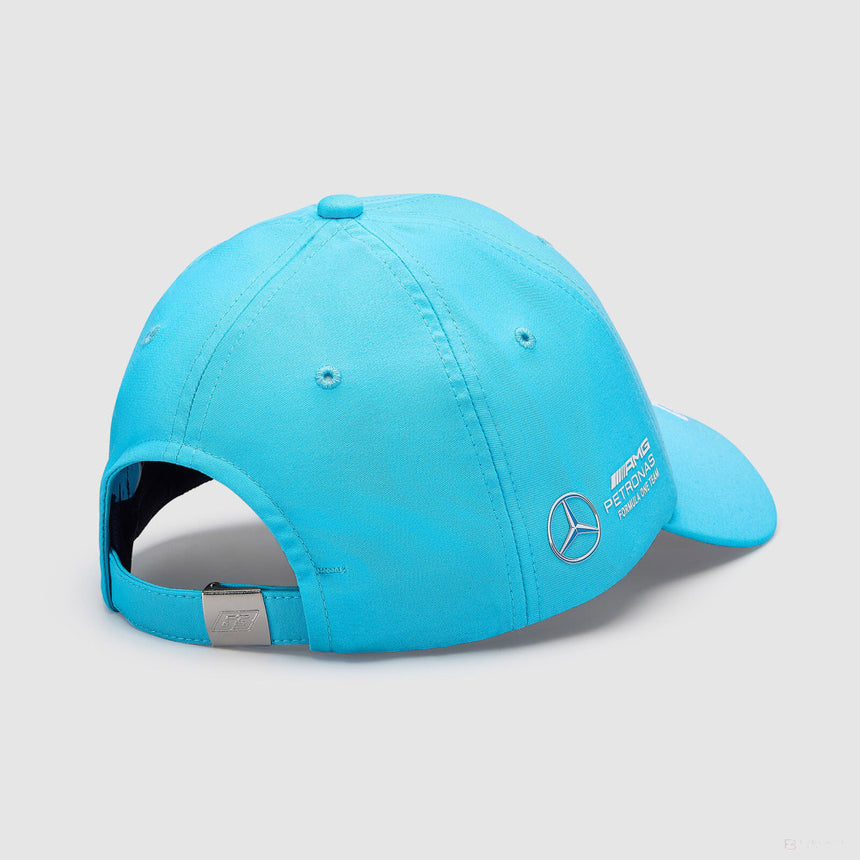 Mercedes Team George Russell Driver Dad Cap, Blue, 2023 - FansBRANDS®