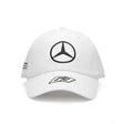 Mercedes Team Kids George Russell Baseball Driver Cap, White, 2023 - FansBRANDS®