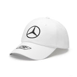 Mercedes Team Kids George Russell Baseball Driver Cap, White, 2023 - FansBRANDS®