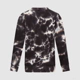 Mercedes Womens Tie Dye Crew, Grey - FansBRANDS®