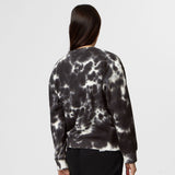 Mercedes Womens Tie Dye Crew, Grey - FansBRANDS®