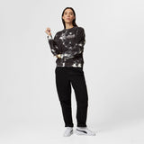 Mercedes Womens Tie Dye Crew, Grey - FansBRANDS®