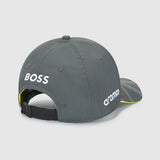 Aston Martin grey cap rear view