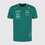 Aston Martin AMF1, Team T-shirt, Fernando Alonso, Green 🔥