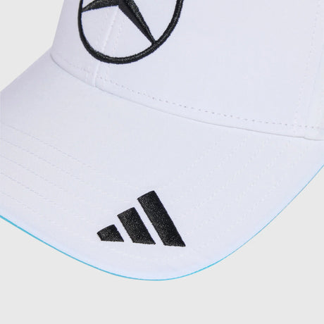 Mercedes cap with front logo and adidas detail
