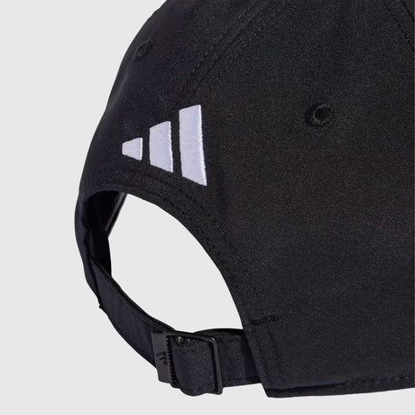 Back of Mercedes cap with adidas logo
