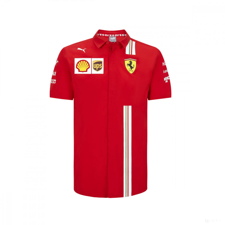 Ferrari Shirt, Puma Team, Red, 2020