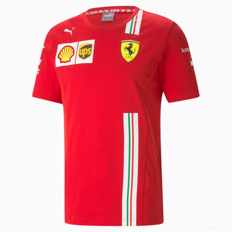 Ferrari T-shirt, Puma Charles Leclerc, Red, 20/21 - FansBRANDS®