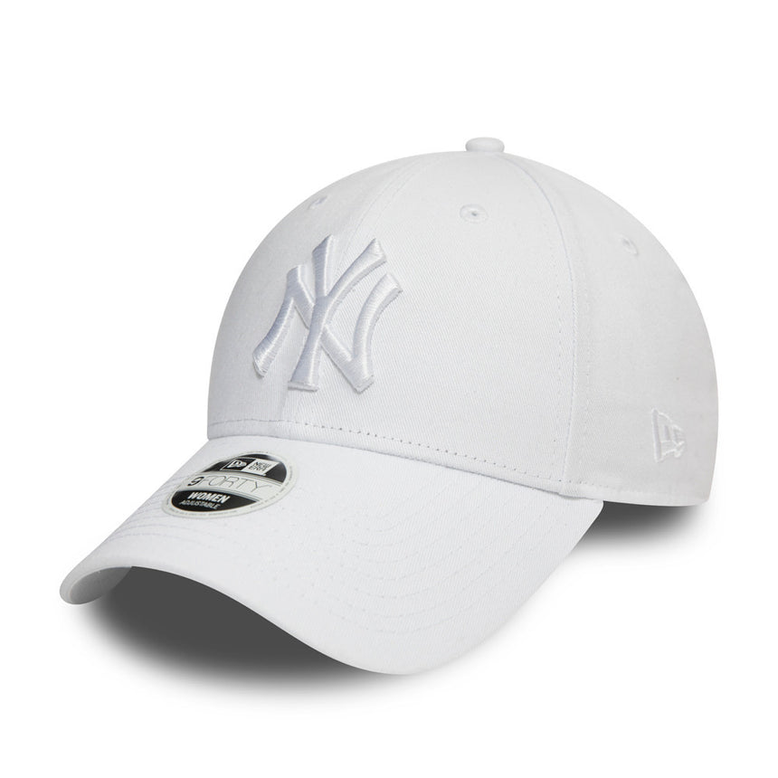 New York Yankees cap, New Era, 9FORTY, essential, full white