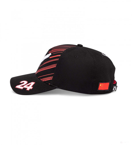 Alfa Romeo Baseball Cap, Zhou Guanyu Team, Adult, Black, 2022 - FansBRANDS®