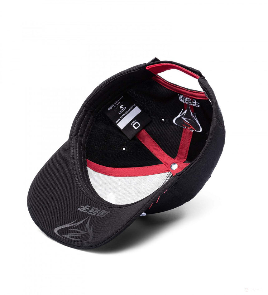Alfa Romeo Baseball Cap, Zhou Guanyu Team, Adult, Black, 2022 - FansBRANDS®