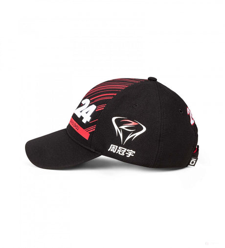 Alfa Romeo Baseball Cap, Zhou Guanyu Team, Adult, Black, 2022 - FansBRANDS®