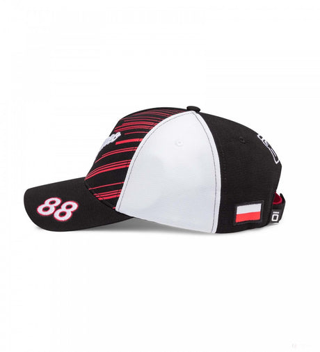 Alfa Romeo Baseball Cap, Robert Kubica Team, Adult, Black, 2022 - FansBRANDS®