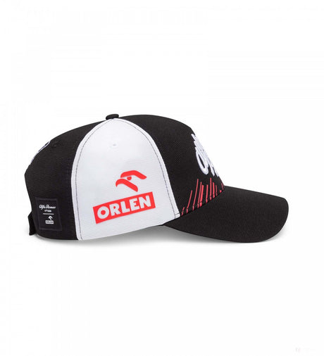 Alfa Romeo Baseball Cap, Robert Kubica Team, Adult, Black, 2022 - FansBRANDS®