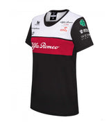 Alfa Romeo Womens Team T-Shirt, Black, 2022 - FansBRANDS®
