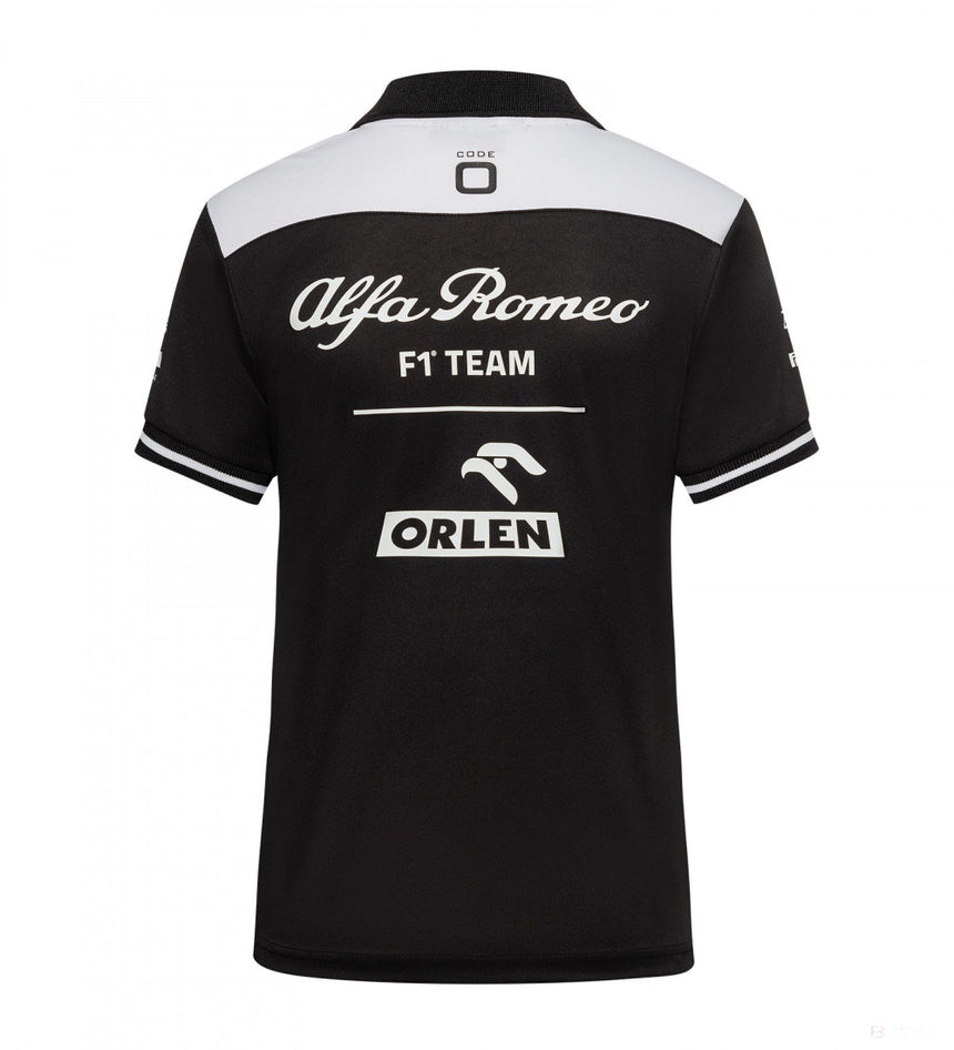 Alfa Romeo Womens Team Polo, Black, 2022 - FansBRANDS®