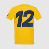 Ayrton Senna t-shirt, #SENNA, yellow, 2025