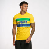 Ayrton Senna t-shirt, #SENNA, yellow, 2025