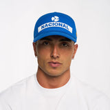 Ayrton Senna cap, Nacional, vintage, washed, blue, 2025