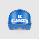 Ayrton Senna cap, Nacional, replica, blue, 2025