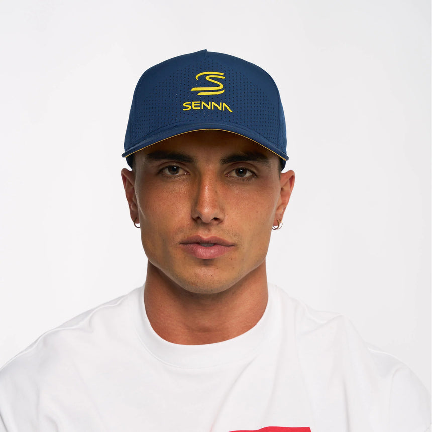 Ayrton Senna cap, Leisure, blue, 2025