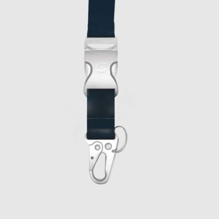 Ayrton Senna lanyard, blue, 2025