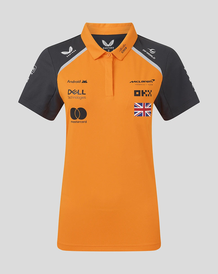 McLaren F1 Team Polo Shirt, Lando Norris, Women 🔥