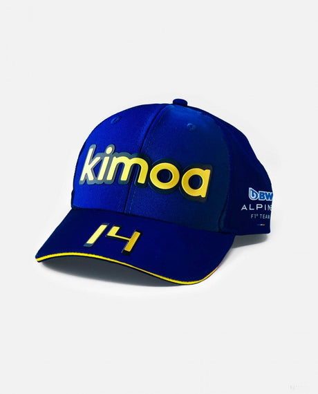 Alpine Baseball Cap, Fernando Alonso Kimoa Spain GP, Blue, 2022 - FansBRANDS®