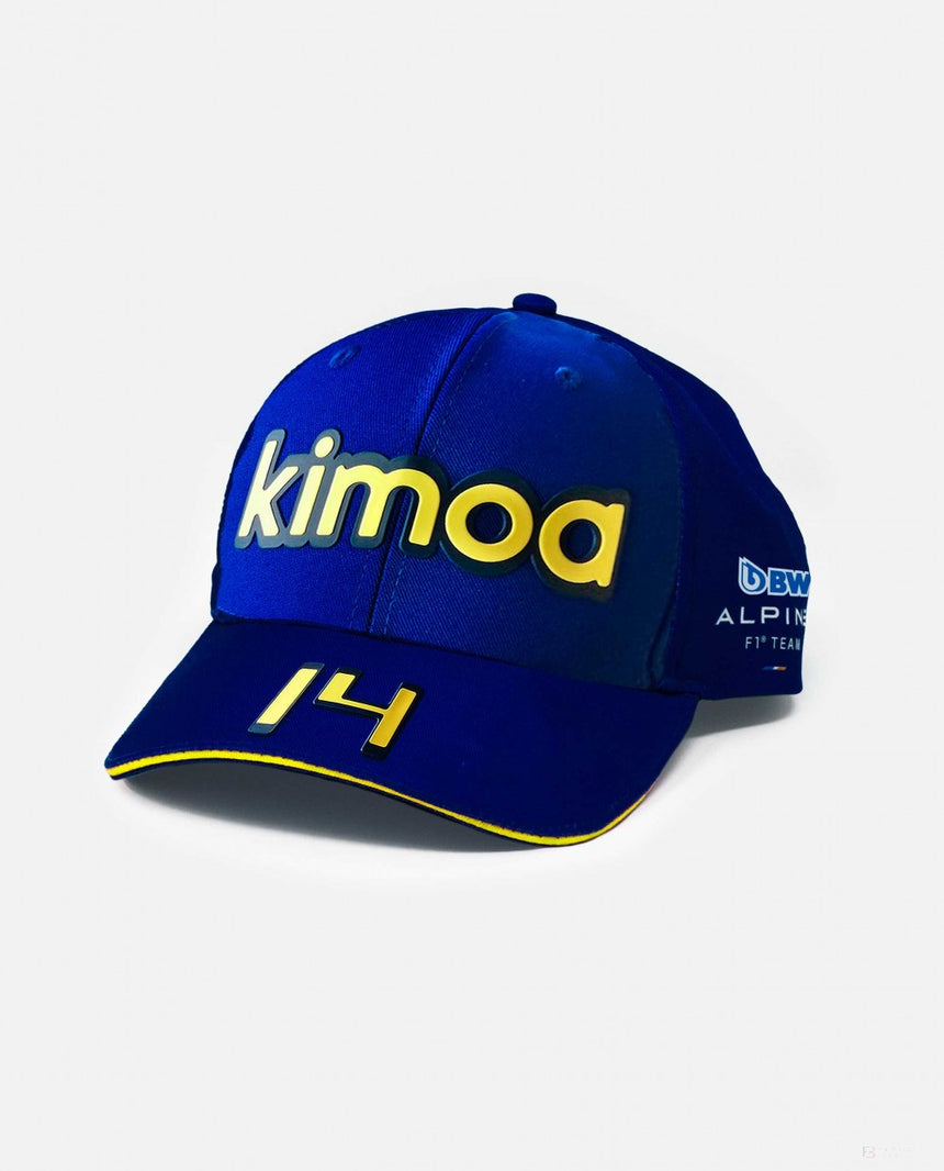 Alpine Baseball Cap, Fernando Alonso Kimoa Spain GP, Blue, 2022 - FansBRANDS®