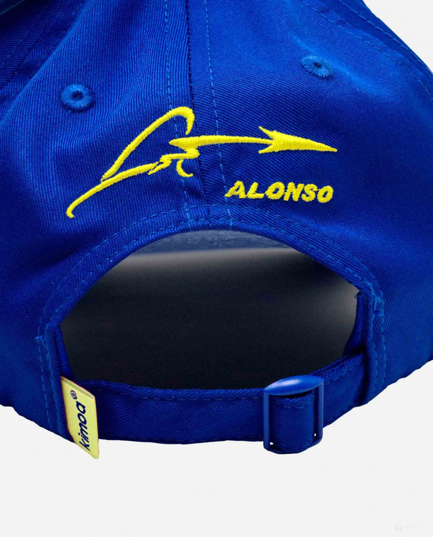 Alpine Baseball Cap, Fernando Alonso Kimoa Spain GP, Blue, 2022 - FansBRANDS®