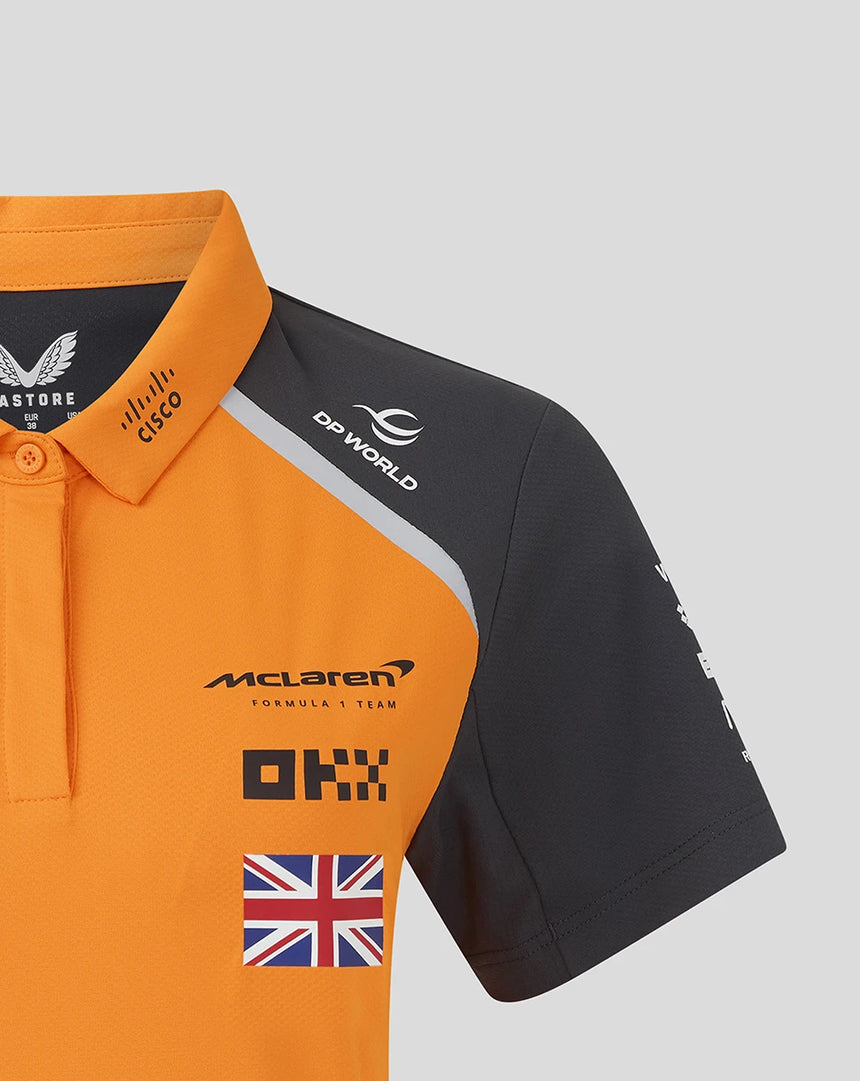 McLaren F1 Team Polo Shirt, Lando Norris, Women 🔥